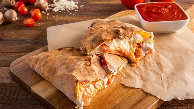 Veggie Calzone.