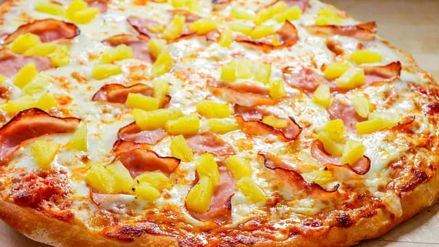 The Hawaiian Pizza.