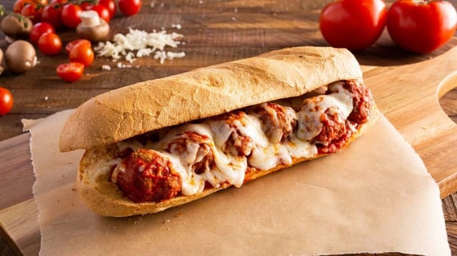 The Meatball Sandwich.