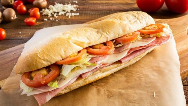 The Italian Cold Cut Sandwich.