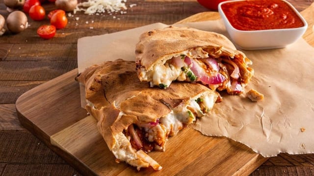 Meat Lover's Calzone.