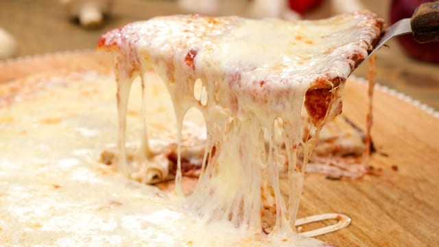Build Your Own Gluten-Free Thin-Crust Cheese Pizza.