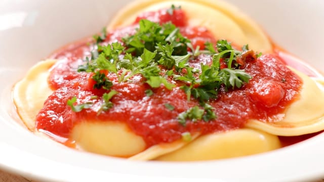 Ravioli.